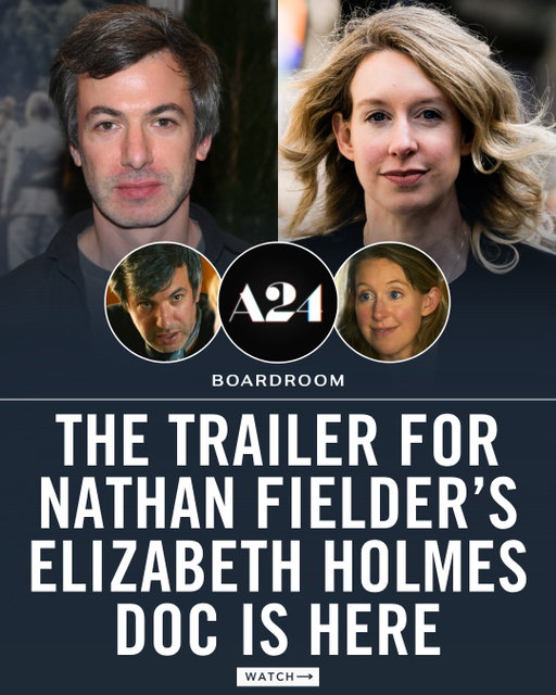 Thirty-four days before reporting to prison, Elizabeth Holmes invited a film crew into her home. What began as a portrait of the convicted Theranos founder became a three-year project directed by Nathan Fielder and Lance Oppenheim.⁠
⁠
The nearly three-hour documentary, titled ‘You Can See Everything,’ made its surprise debut at Telluride before A24 announced an October theatrical release.⁠
⁠
It now enters awards season with the chance to become the first documentary ever nominated for Best Picture.⁠
⁠
(🎥: @a24)