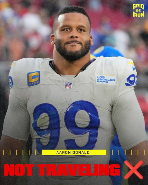 Aaron Donald will not play in the Rams season opener in Australia 

We will wait at least one more week to see this duo 👀