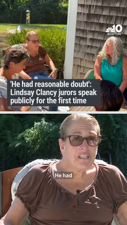 Three jurors from the Lindsay Clancy murder trial, including the foreperson, have come forward to discuss what happened during deliberations. Watch more from their interview with @sue.oconnell.nbcboston
 at nbcboston.com
