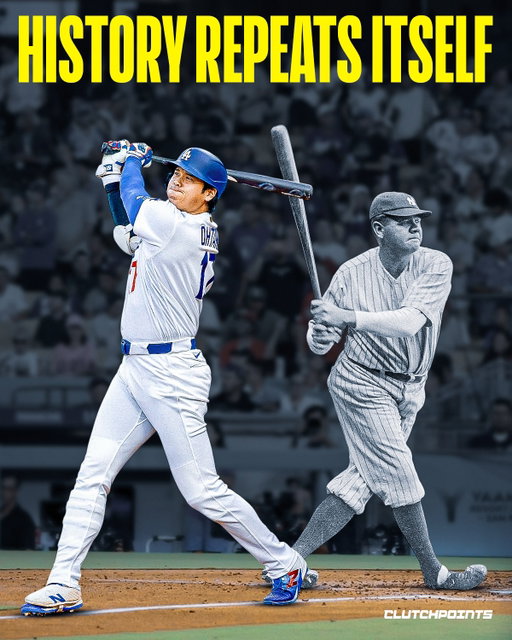 107 years apart. Same date. Same announcement. You genuinely cannot make this up.

On September 7th, 1919, Babe Ruth publicly acknowledged he was done pitching and would focus solely on hitting. The greatest two-way player baseball had ever seen, hanging up his pitcher's glove to become the most dominant hitter the sport had ever known.

On September 7th, 2026, Shohei Ohtani announced he would not pitch again this season due to left knee inflammation, focusing entirely on his role as a designated hitter for the rest of the year.

📅 September 7, 1919, Babe Ruth steps away from pitching
📅 September 7, 2026, Shohei Ohtani steps away from pitching (at least for the year)

The only two players in baseball history who could even have this conversation, the only two men who were legitimate aces AND legitimate MVP-caliber hitters at the same time, made the same announcement on the exact same date, 107 years apart.

Ruth went on to hit 714 career home runs. Ohtani already has 307, at 32 years old, with a career ERA of 2.75 on the mound.

Baseball has a sense of humor. And sometimes it writes storylines that feel less like coincidence and more like something far more poetic.

September 7th belongs to the two greatest two-way players who ever lived.

(h/t Graycin___)