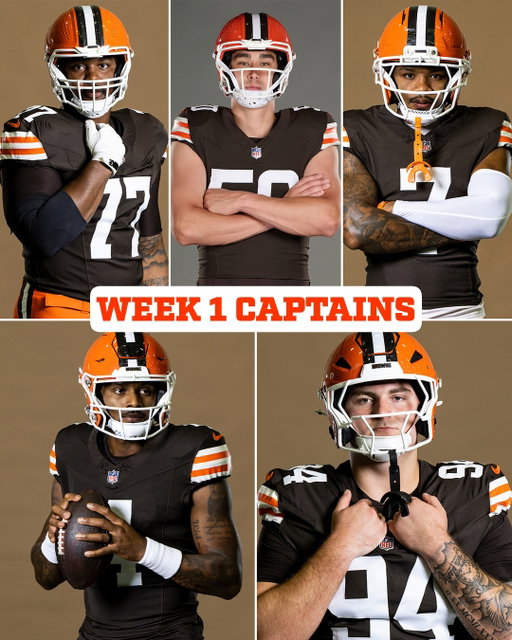 your captains for the season opener 🫡