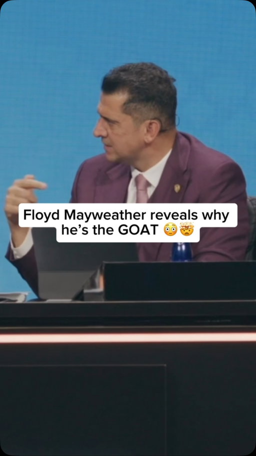 Bulletproof confidence from @floydmayweather