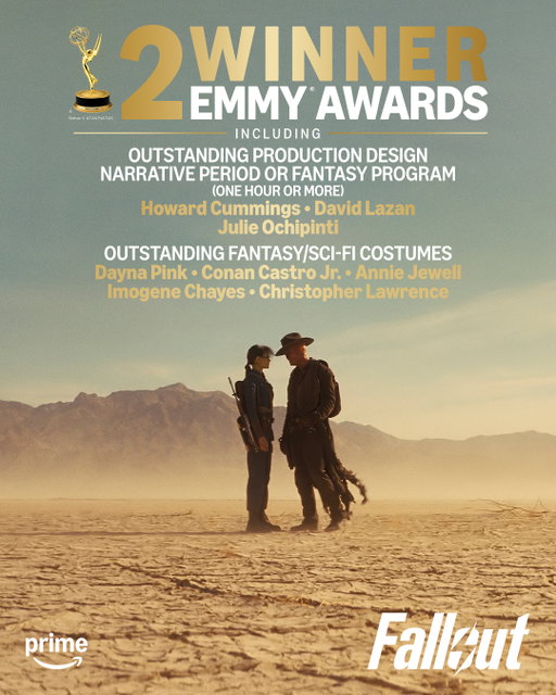 When your studio family shows up AND shows out at the Creative Arts Emmys. Congratulations to Fallout, Spider-Noir, The Boys, John Candy: I Like Me, and The Mighty Nein!