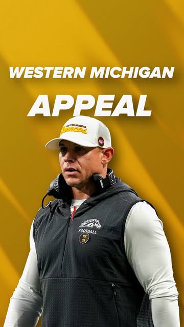 Western Michigan appealed their loss 🫣

#michigan #westernmichigan #collegefootball #football