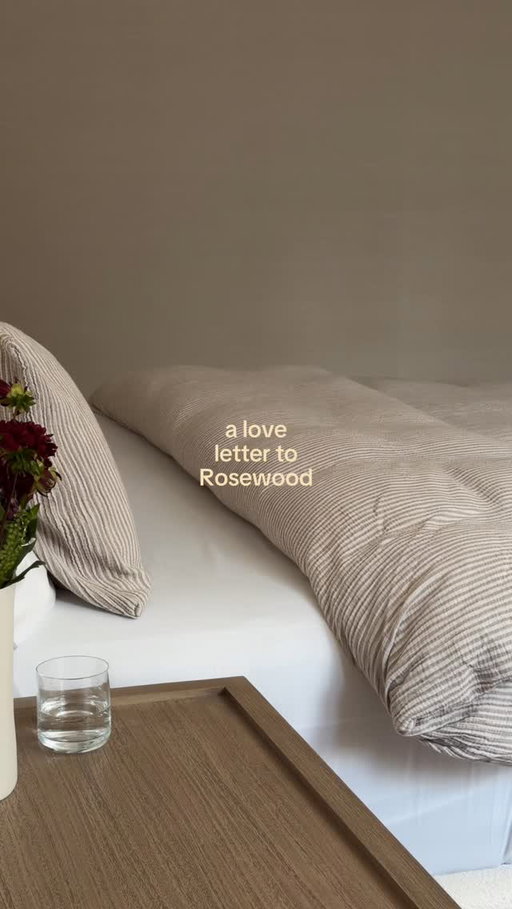 We’ve loved this colour since day one of tuck, it just took time to find where it belonged. We think it was worth the wait. 

Meet the Cloud Duvet Set in Rosewood Stripe. Limited edition, and once it’s gone, it’s gone.