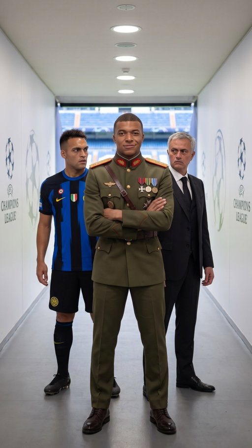 Real Madrid beat Inter 2-1 tonight at the Bernabéu. Lautaro tried to remind Mourinho of Inter’s legendary 2010 team… but dictator Mbappé made it very clear where Mourinho belongs now. Real Madrid took the win, and Inter left Madrid with nothing but the memories.

#realmadrid #championsleague #intermilan #mbappe #mourinho