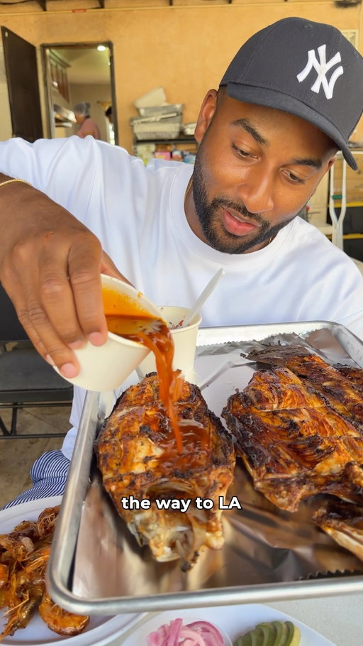 Trying Mexican Food from someone’s backyard in LA! 

📍 9 Mariscos Osuna, 117 W 107th St, Los Angeles, CA
@mariscos_osuna_elcamaronero 

#mexicanfood #losangelesfood #lafood #foodreview #supportingsmallbusinesses