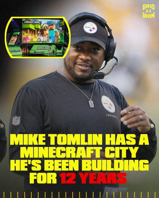 NO one knew this fact about Mike Tomlin… 

Huge Minecraft guy 😱

(via @todayshow)