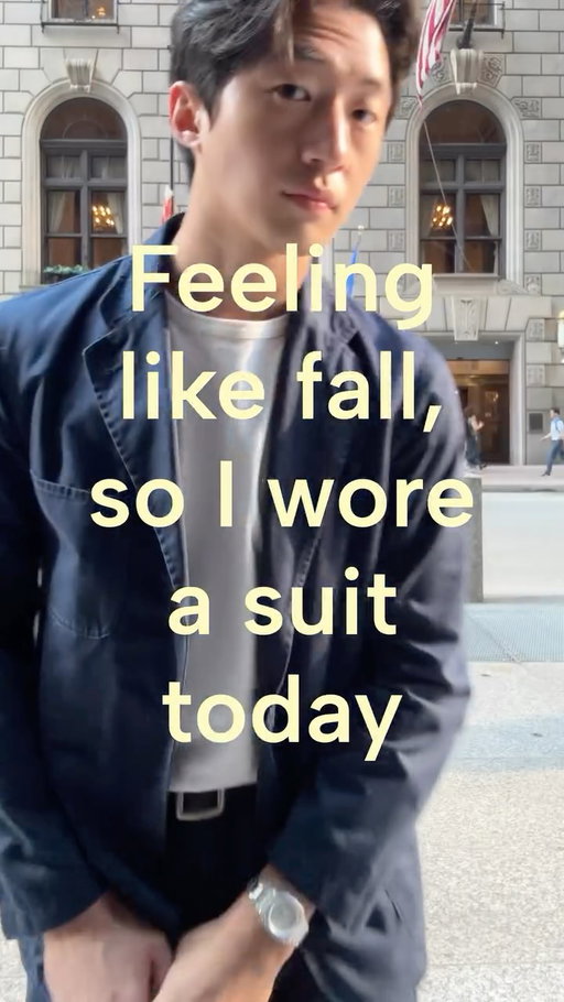 Smells like fall today, you feel me?