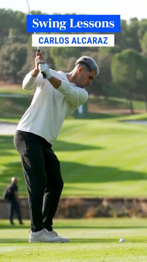 We hear Carlos Alcaraz has a big match at the U.S. Open in NYC!

He’s also a big golf guy, so we had PGA Coach Justin Kraft serve up a swing analysis. Check it out!