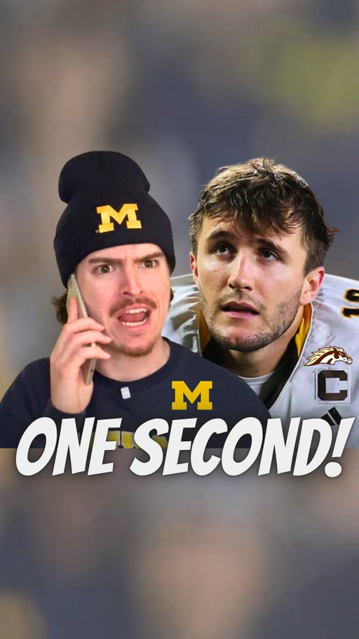 1 second is a tough subject in Michigan…which team deserves this win?😂🏈
•
•
•
#collegefootball #cfb #michiganwolverines #westernmichigan #sports