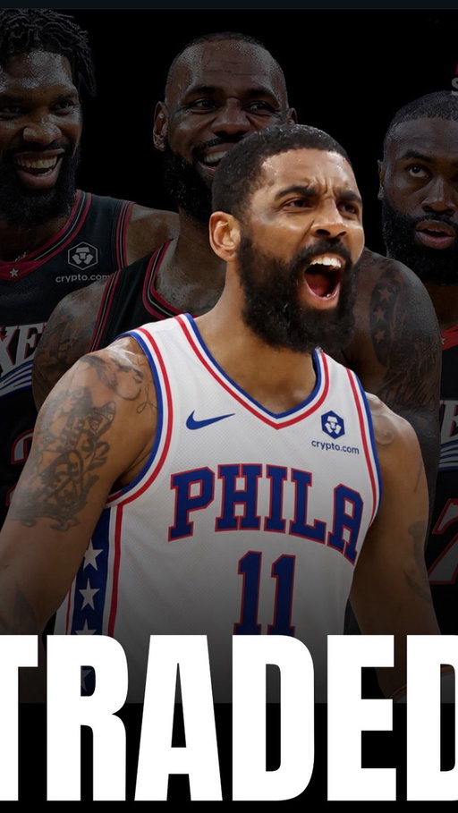 KYRIE IS A 76ER #viralreels #viral #explorepage #nba #viralvideos
