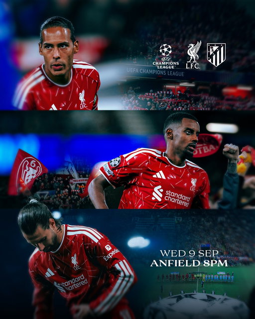 MATCHDAY 🤩🔴 All set for Champions League action at Anfield 💫 #UCL