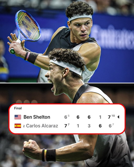 BEN SHELTON ENDS CARLOS ALCARAZ’S US OPEN RUN IN A FIVE-SET THRILLER 🇺🇸

THE LATEST EVER FINISH AT THE US OPEN SEES BEN SHELTON THROUGH TO THE SEMIS 🔥