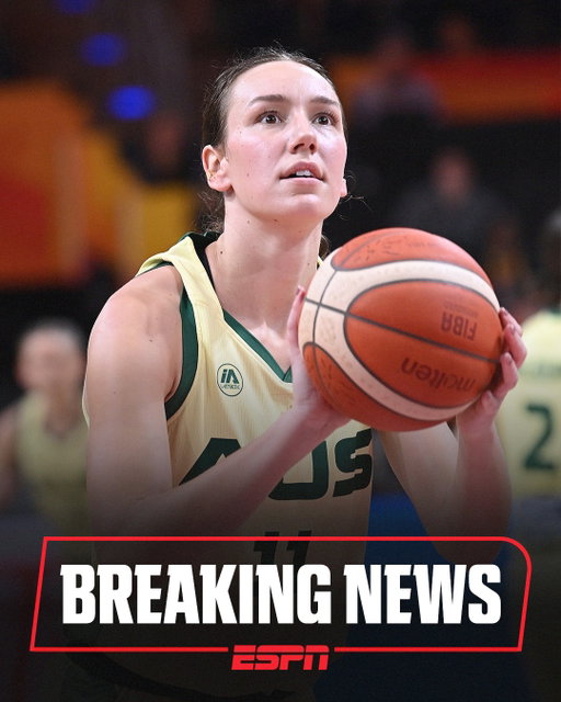 BREAKING: Alanna Smith is out for the remainder of the 2026 FIBA Women’s World Cup after sustaining a lower leg injury in the Opals’ first game of the group stage.
 
#FIBAWWC
