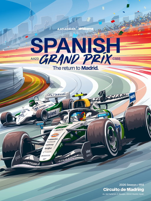 Madrid, we're back 💙 

Ready to see what the new MADRING circuit and Carlos' home race has in store 🇪🇸