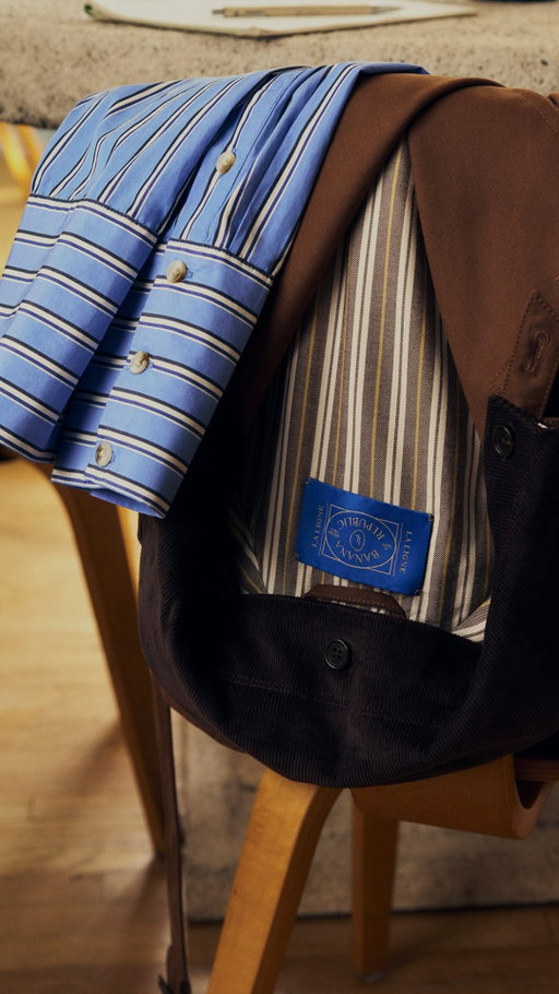 It’s finally here: Introducing Banana Republic x @lalignenyc. 

Head to the link in bio to shop the exclusive collaboration of everyday classics inspired by our heritage, made for work and beyond.