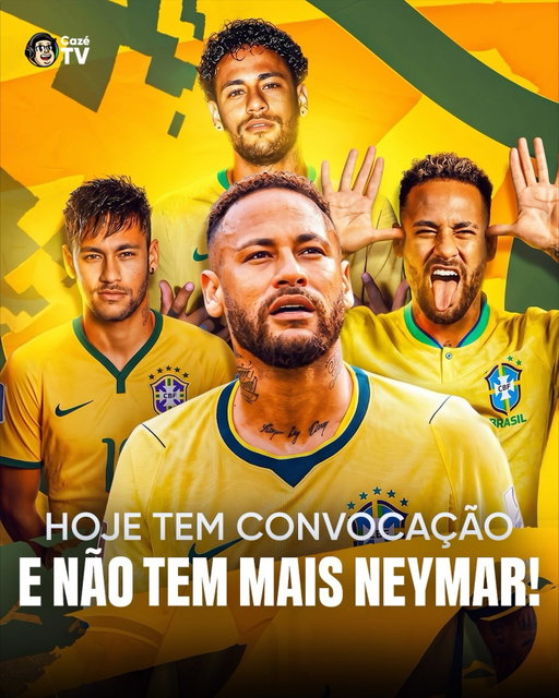 👑❌ Hoje tem a primeira convocação da Seleção Brasileira com Neymar oficialmente aposentado da Amarelinha... Quem vai ser o craque do nosso ciclo? 👀🇧🇷

#PlanejamentoCazéTV #SeleçãoBrasileira #FutBr #cztv08 #Neymar