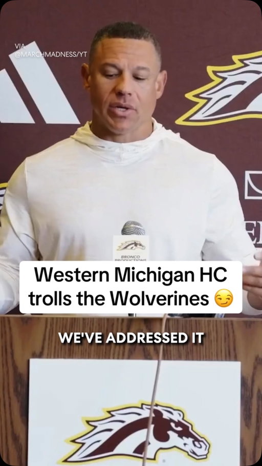 Western Michigan’s Lance Taylor slipped in a not-so-subtle “second” reference after the Wolverines controversial win.