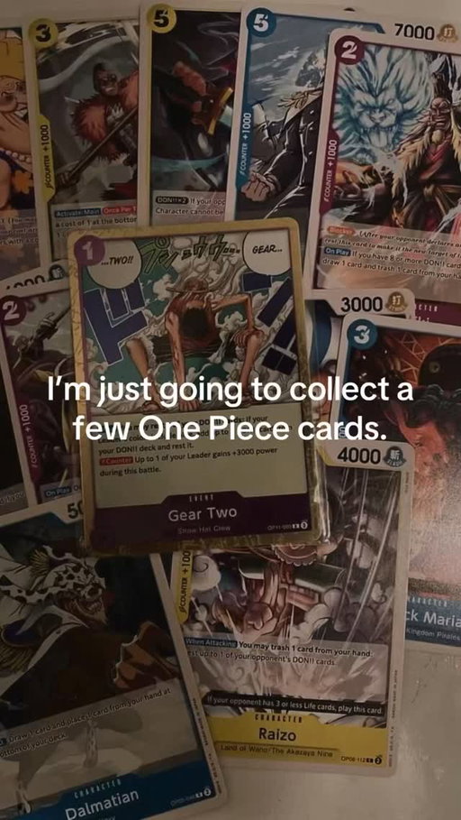 When your “small” One Piece collection isn’t small anymore
#onepiece #ad #cards #onepiecetcg #collection