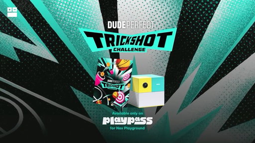 Every @DudePerfect fan thinks they could make the trick shot. Time to find out... 🏀

Dude Perfect: Trick Shot Challenge is available now on Nex Playground with Play Pass.