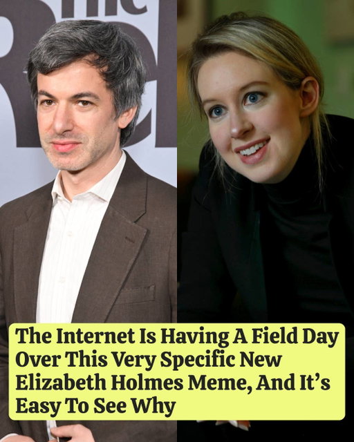 The internet is abuzz with the news of a surprise Nathan Fielder documentary following the infamous scammer and former founder and CEO of Theranos, Elizabeth Holmes. A24's "You Can See Everything," which premiered in secret on September 6 at the Telluride Film Festival, begins in 2023, several weeks before Holmes's prison sentence began. 
Those of us who weren't at the secret screening at Telluride will have to wait at least a month to see the film in all its glory, but the internet is already having a field day with its trailer, which features Fielder and Holmes in an unnaturally long stare-off, as she assures him, "I'm always being real," viewers can practically see Fielder's mind breaking in real time. People online jumped at the chance to make the encounter a meme. Here are some of the funniest/most unsettling/most spot-on reactions... Read more at the link in bio 🔗

📷: Getty Images / A24 via youtube.com