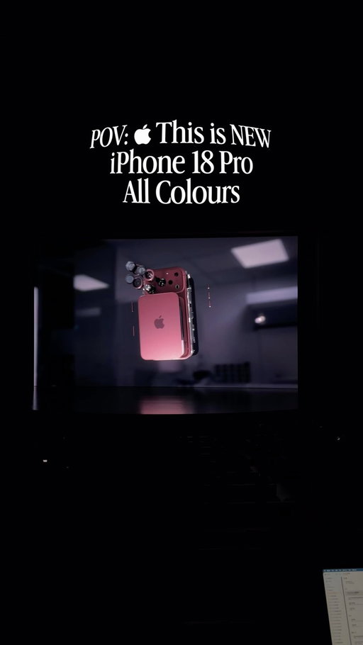 This is the your first look at NEW iPhone 18 Pro with all the new colours!

#appleevent #iphone18 #iphone18pro #iphone18promax