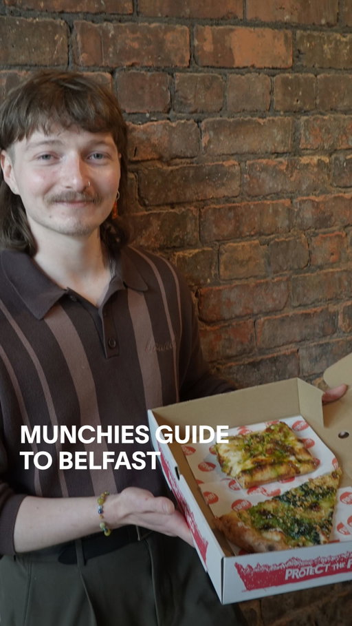 What a treat to be able to see Belfast through the eyes of the one and only Iain Ross aka @thug.loaf

Welcome to the MUNCHIES Guide to Belfast.

Belfast, a city with a legendary history, isn’t considered often for its food. But between soda bread and Irish seafood, it’s time people start paying attention.

Iain begins his day at home doing what he does best, making artwork on bread with edible paint…

From there, Iain ventures off into the city, starting out at @mamo_patisserie for the city’s best fresh-baked croissants and soda bread.

Then, Iain explores @stgeorgesbelfast to try out some local oysters and procure provisions for a wee jaunt toward Cave Hill; think Guinness wheaten bread and Irish cheese.

After the hike, Iain heads down to @flout.pizza to test his bread skills by making Flout’s signature sourdough New York style pie.

From there, it’s time for some nitro stouts at @sunflowerpub. Instead of Guinness, this public house is known for its delicious pour of Beamish.

After a black cab ride that explores the city’s history during The Troubles, Iain heads to @spiritcirclebelfast to test out his palate in an attempt to make a perfectly bespoke cocktail.

Finally, Iain finishes his day off at @Nobleholywood to try out the best modern Irish the city has to offer, before heading to the legendary @thegarrickbar for a pour of Guinness, some pub snacks, and some trad music.

What a day!

Made in Partnership with @tourismireland.