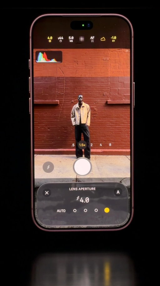New pro camera controls on the iPhone 18 Pro! 😍 Excited to try it!
.
.
.
#tech #iphone #apple #photography