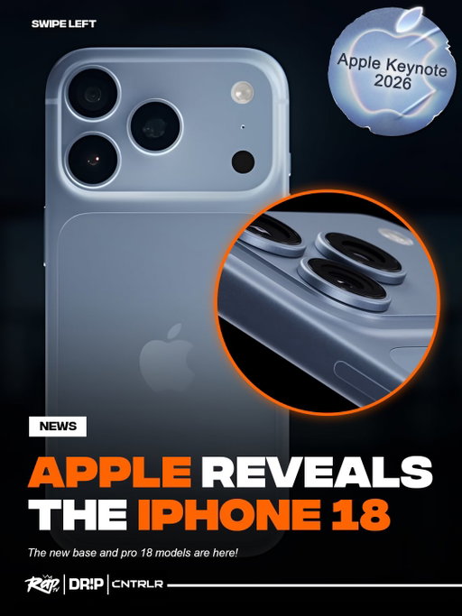 The Apple 18 Pro is here‼️

The iPhone 18 Pro will cost $1199 and the Pro Max will cost $1299 👀

The 18 Pro will provide 24 hours of battery time per charge, and the Pro Max will provide 30 hours 🔋

Apple announced that they will also have the fastest CPU in any smartphone 🤯

What do y’all think of the new design⁉️
