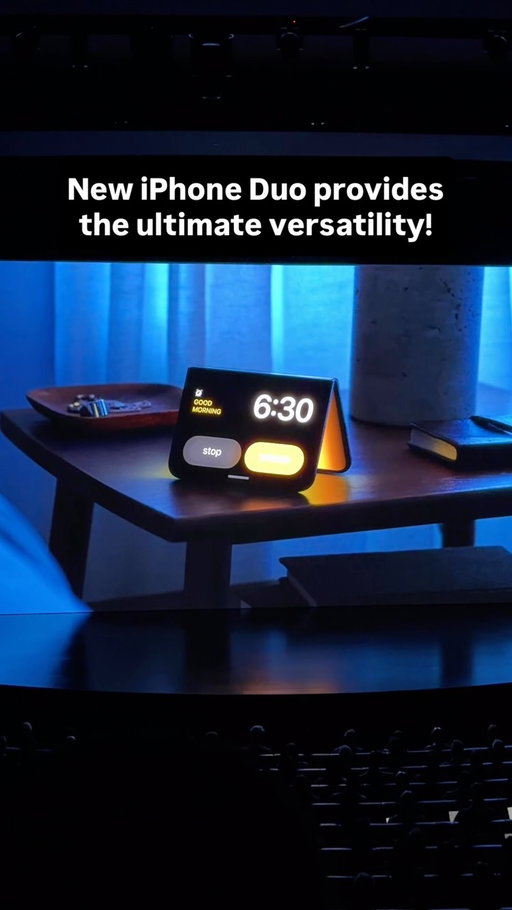 The new iPhone Duo allows you to do so many different things! Possibilities are absolutely endless! The Alarm clock is my favorite!
_______
#iphoneduo #newiphone #apple #ios #appledsign