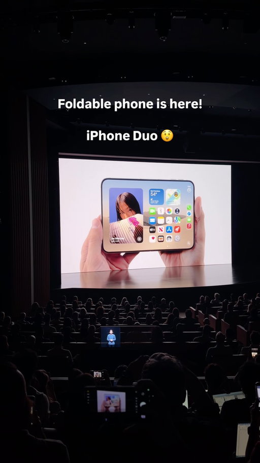 iPhone Duo is officially announced!! What are we all thinking? 🤯

#iphoneduo #apple #appleevent #foldableiphone