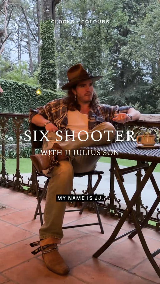Six questions. No filter. Welcome to Six Shooter.

Episode 2: JJ Julius Son of Kaleo (@julius_son). Icelandic singer-songwriter, frontman, and longtime collaborator.

Who should we sit down with next?