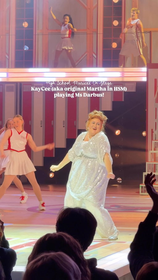 Goooo @kaycstroh in @highschoolmusicalonstage 🎭🙌🏀❤️💃🏻🪩
