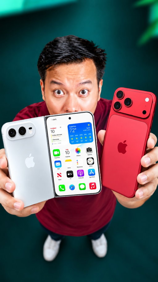 iPhone Duo & iPhone 18 Pro is here @manojsaru 

.
.
.
.
#iphone18ProMax #iPhoneDuo #AppleEvent #WatchUltra4 #Aidpods5