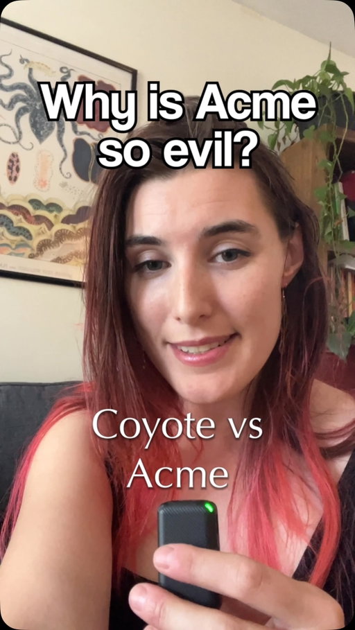 Acme really Borked it #coyotevsacme