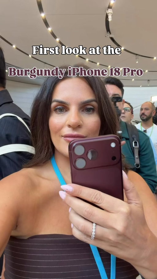 This is def the color choice for my phone and my🍷do we love? #iphone18pro #iphone18promax #burgundyiphone