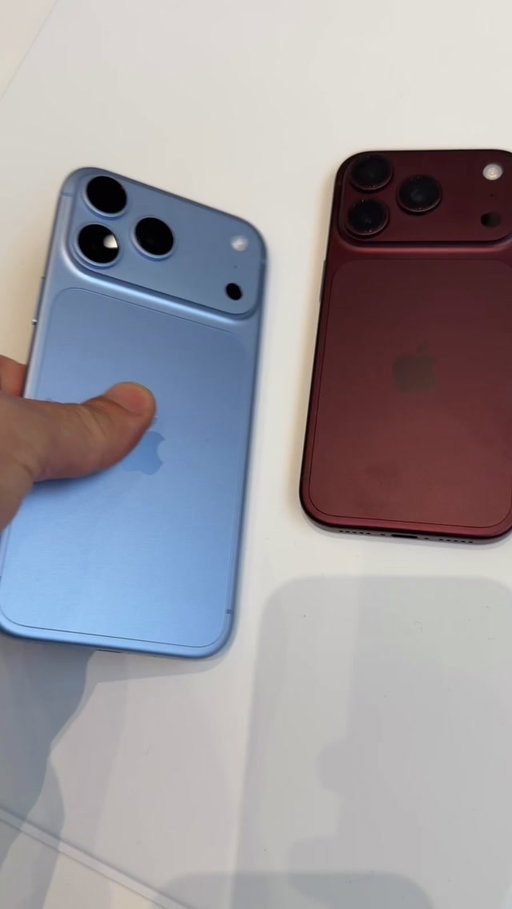 iPhone 18 Pro in Glacier and Burgundy, the two new colors