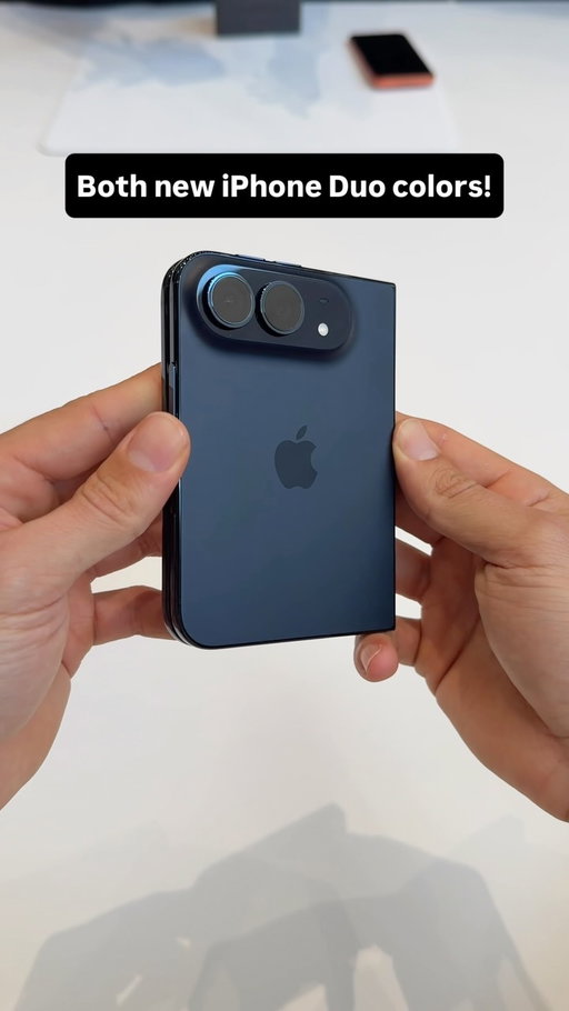 Which color do you prefer?
_______
#iphoneduo #iphonecolors #newiphone #foldableiphone #appledsign
