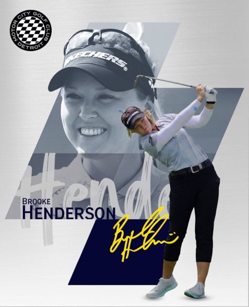 Brooke Henderson 🏁
14 LPGA Tour wins. 2 majors. Three Olympic Games. Canada’s winningest golfer ever. 🏆🏆
She’s been putting up numbers since she was 18… Now she’s putting them up for Motor City. Welcome to the Roster, Brooke Henderson! ⛳️

#MotorCityGolfClub #WTGL #313