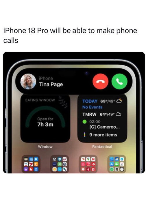 Apple really said same shirt, slightly different buttons 😭

Apple unveiled the iPhone 18 Pro and Pro Max today, with upgrades to performance, battery life, cameras, and AI features. The overall design still looks pretty familiar compared with the iPhone 17 Pro, which is exactly why this meme works. 

Every iPhone launch has at least one moment where you stare at the new one and think, “Wait, which one am I looking at?” Somehow we’ve reached the point where spotting the difference feels like one of those childhood puzzle books.