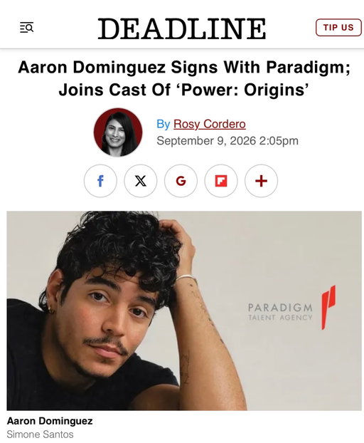 New Beginnings. 
Grateful to be here. 
Thank you to all of the people involved making this dreamer believe that his dream is still alive. 

@paradigmtalentagency 
@hola_ivana 
Nathalie Didier
@agwhite1014 
@alexanderwhiteagency 
@thereverendbisig 
@canopymediapartners 
@canditita 
@jenniferilyssa 
@imprintpr 
@power_starz 
@starz 
@pennsascha 
@rb_cast 
@karleefomo