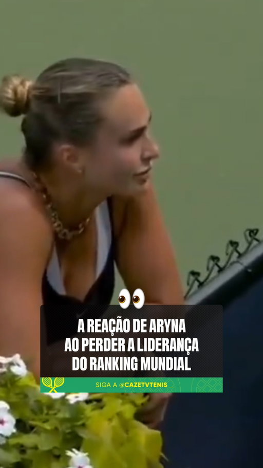 É... 😬

Essa foi a reação da Sabalenka ao ser deposta do trono por Elena Rybakina, a nova líder do ranking mundial. Feliz não tá, né? Mas tá treinando pra retomar o posto 💪

🎥 The Tennis Letter

#CoberturaCazéTV #Tênis #cztv48