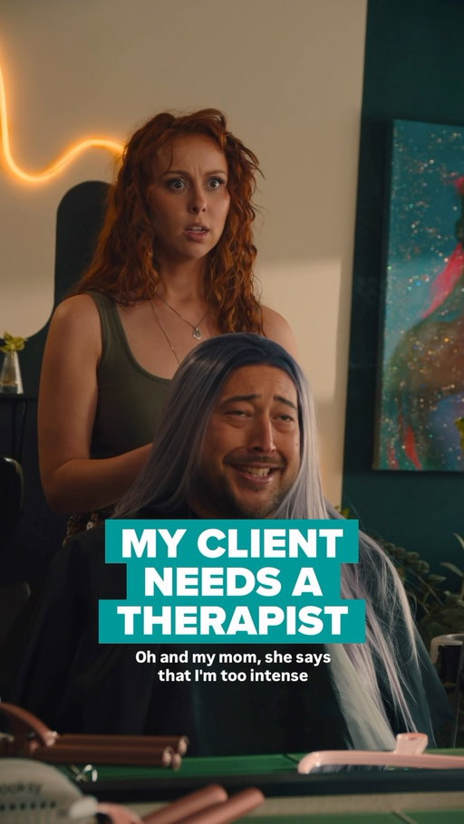My client needs a therapist.. @booksybiz #booksypartner #baileylavender #salonlife #hairstylist #salonhorrorstories