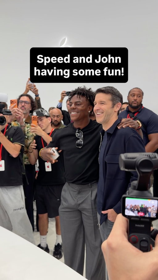 I guess Speed would have preferred the iPhone Duo to be called the iPhone (back)Flip!
______
#ishowspeed #speed #iphoneduo #apple #appledsign