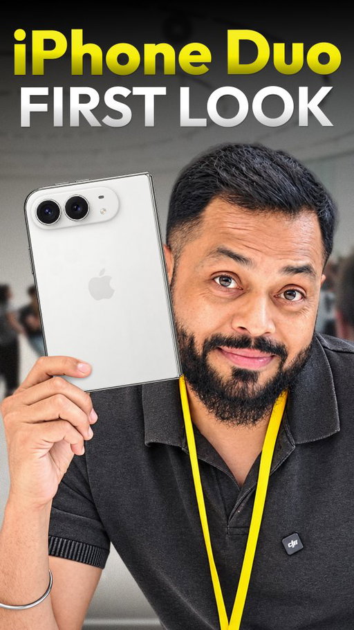 3 Lakh ka Foldable iPhone🤯 

Share this reel with your friends who can afford iPhone Duo.

[iPhone Fold, iPhone 18 Pro Max, iPhone Duo, Foldable iPhone ]

#iPhoneDuo #iPhone18ProMax #iPhone18Pro #iPhoneFold #Apple