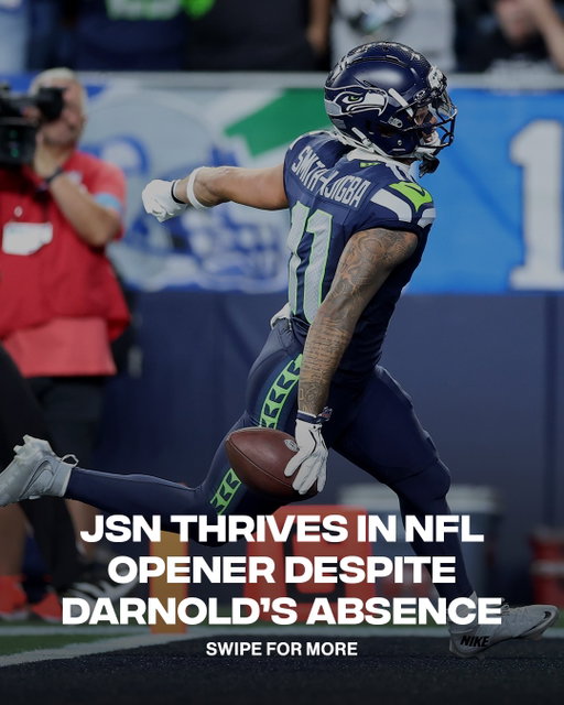 Jaxon Smith-Njigba and the Seahawks pull out the win after losing Sam Darnold to injury after the first series 🙏

Fanatics Sportsbook odds subject to change.

(📸: Getty)