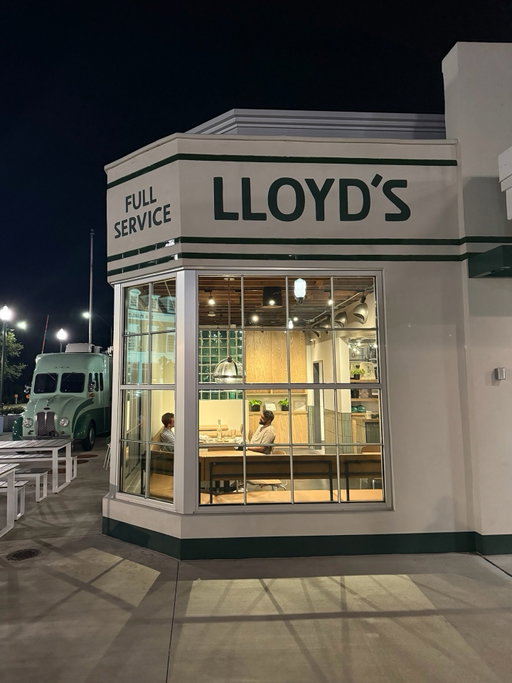 DINE • Do you love a good ol’ service station like I do? Do you love it when one of these iconic structures gets repurposed into something functional? Wait ‘til you see this!
🍽️
@lloydsfullservice just opened in downtown Cary and I think you’re going to love it!
🍽️
First of all, the space is beautiful. It’s been renovated with such care and creativity and respect for the heritage of this historic 1950’s spot - right at the corner of Chatham and Academy streets. The first thing you notice is the spacious covered outdoor terrace.
🍽️
I love the menu! There are small plates and bowls, and meat-and-2-veg plates, as well as burgers, sandwiches and more. I *loved* the Salt & Vinegar Fish Fry. (Technically a starter, but also could work as a main.) I heard great things about the Market Fish (with Romesco and Gremolata) and the Garlic Lemon Roasted Chicken Thighs. Next time I’ll try more of the sides because they look delicious.
🍽️
Here are the current opening hours

👉Wed-Fri 4-9pm
👉Sat 11am-9pm
👉Sun 11am-8pm

There are plans to expand dinner, and add weekday lunch and weekend brunch.

(By the way, there’s free parking in the deck right next door!)
🍽️
Have you seen Lloyd’s while it’s been under construction? Do you remember this place from before? Tell me the comments and tell me what you think!
🍽️