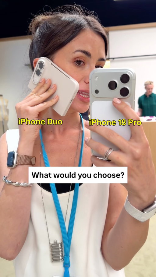 iPhone Duo vs iPhone 18 Pro: first try!