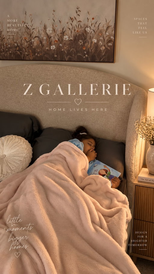 Creating a space that feels like home, one piece at a time 🤍 The Glimmer Bed from Z Gallerie completely transformed our bedroom and brought the whole space together. ✨

Use my code MEL5 at checkout for 5% off your entire purchase.

Shop my favorites through the link in my bio 🤍

#ZGallerie #GlimmerBed #BedroomInspo #HomeDecor #InteriorDesign